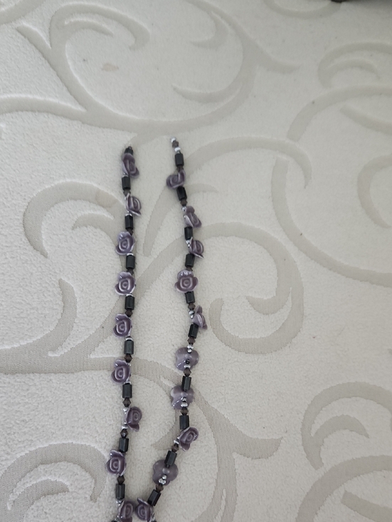 Jewelry - Lavender Rose Beaded Bracelets - Women Jewelry